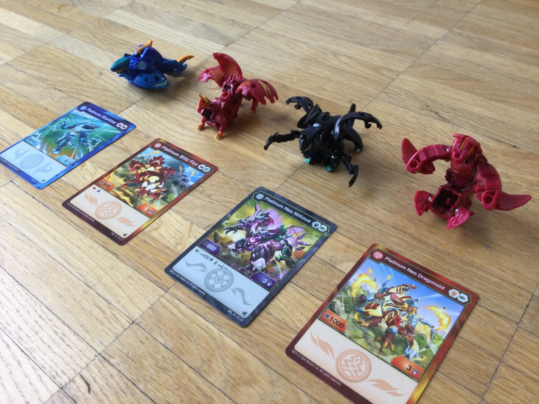 Giochi: 4 Platinum Series Bakugan Legends – Usato da Zürich venduto da ShadowVorlon