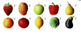 UK Obst Gemüse 10er-Streifen sk neu