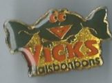 Vicks Halsbonbons Pin