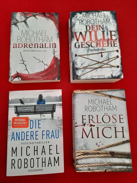 4× Psychothriller Bestsellers Bücher von Michael Robotham Kaufen auf Ricardo