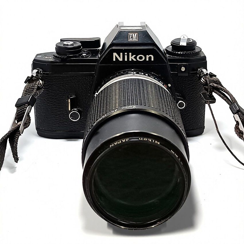 Nikon Kamera: Nikon EM + 1:3,5/75-150mm – Gebraucht aus Münsingen von The_1483 1