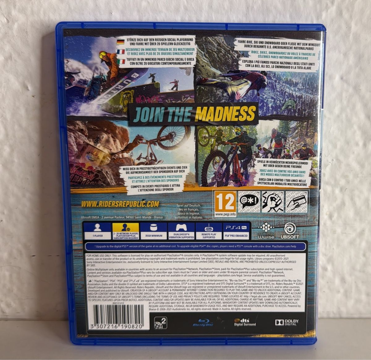 Sony Spiele: Riders Republic PS4/PS5 Game Disc and Case good condition – Gebraucht aus Ehrendingen von bubulence 1