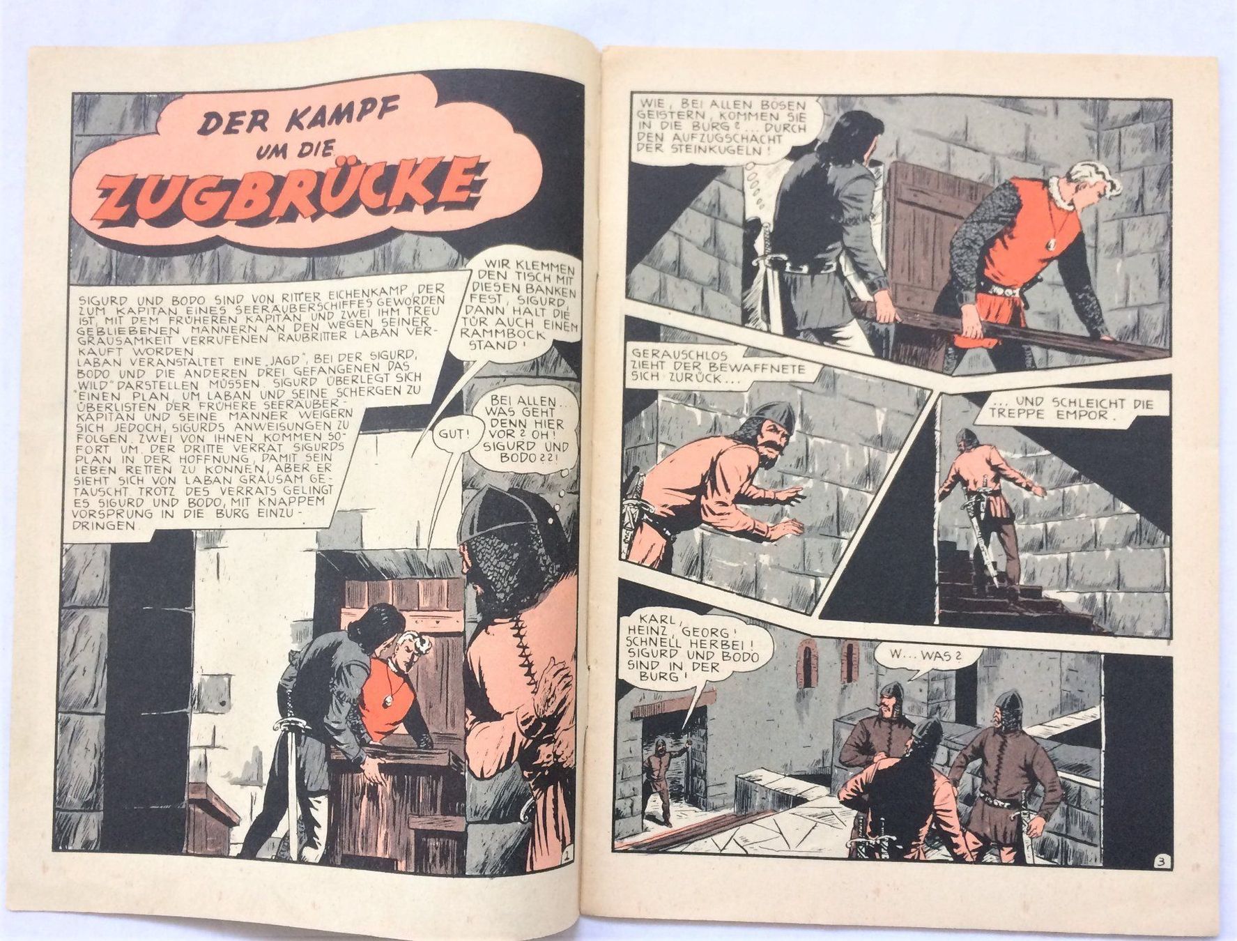 Fumetti: SIGURD - DER RITTERLICHE HELD - Nr.154 – Usato da Schaffhausen venduto da durruti 2