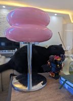Pink Tischlampe Design Lampe, neuwertig!