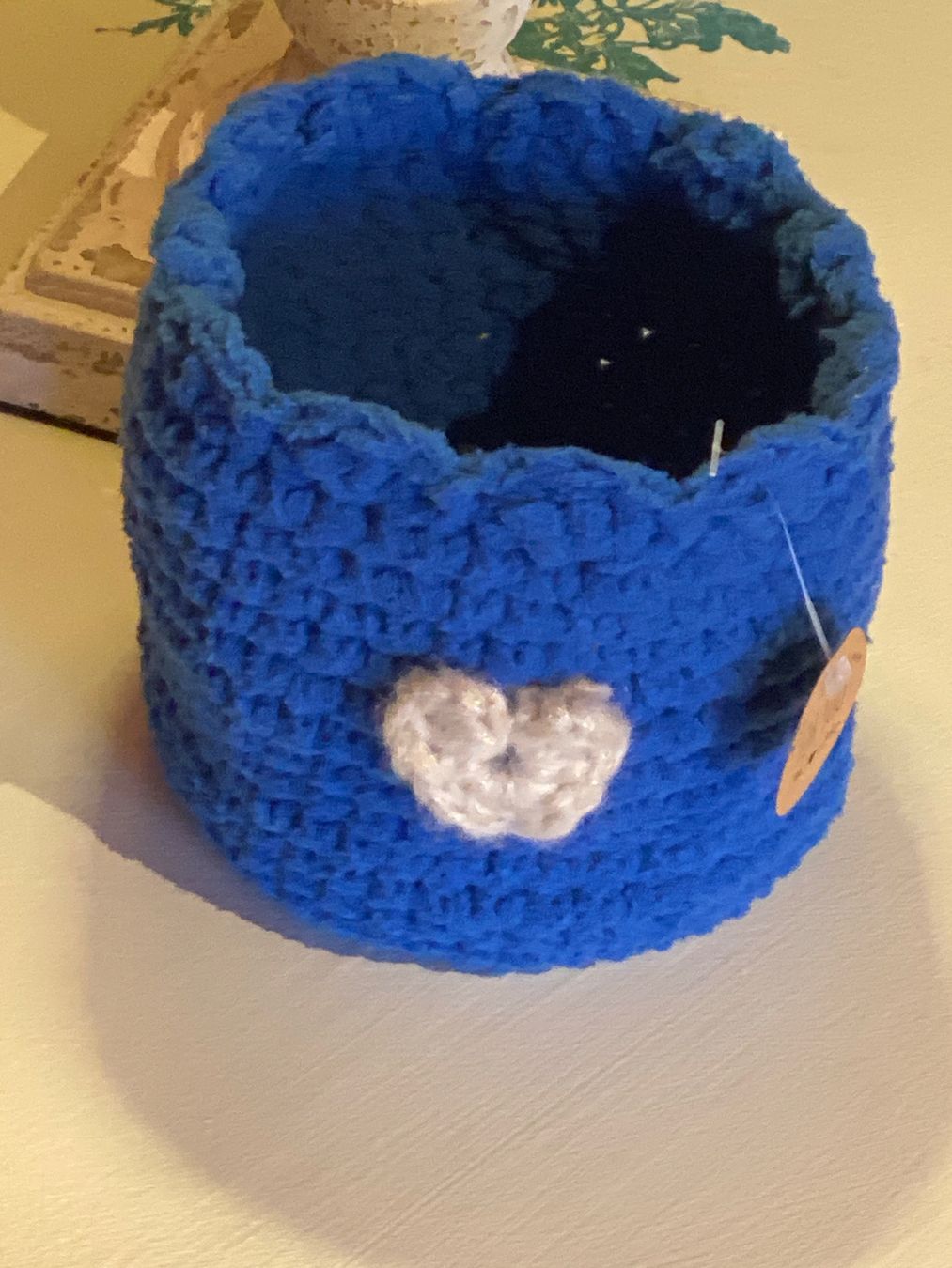 Altro per la casa: KÖRBCHEN-BLAU,HANDGEMACHT,EINZELSTÜCK – Nuovo e nell'imballaggio originale da Meienried venduto da ManuelaBoutique 5
