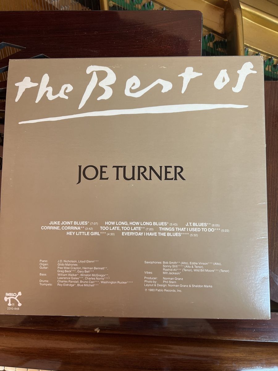 Dischi in vinile: LP Joe Turner – Usato da Soazza venduto da RM-77 1