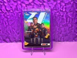 Max Verstappen #4N-1 - 2025 Topps Chrome F1