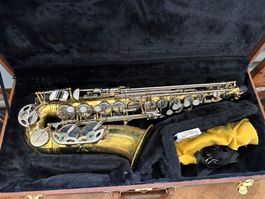 Vintage Louis Robert Saxophon – Messing – mit Koffer