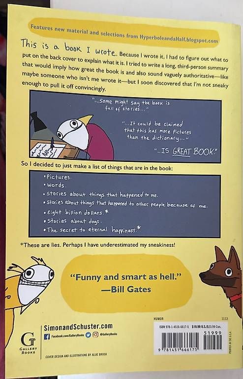 Libri: Hyperbole and a Half – Usato da Horgen venduto da Swiss_Carat 1