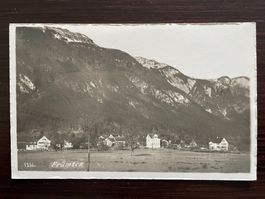 FRÜMSEN (SENNWALD) Ortsansicht am Fuss des Alpsteins, 1933