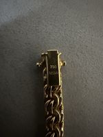 Goldarmband 750 Gelbgold Breiter Königsketten Stil