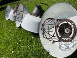 KE899 Industry Hängelampe/Emaillelampe/Antik/Loft/Lamps