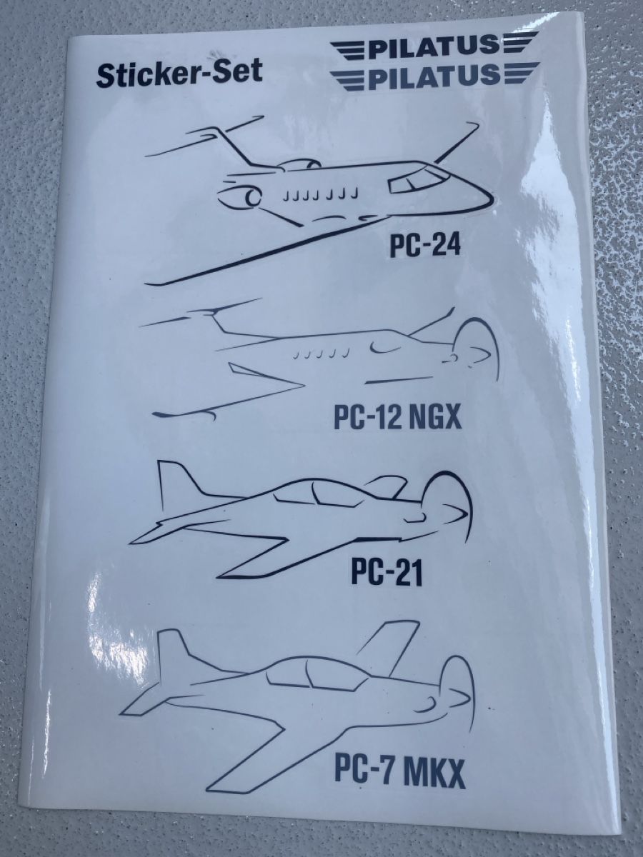 Autocollants: Pilatus Sticker Set – Neuf (Voir description) à Buochs par snowman07