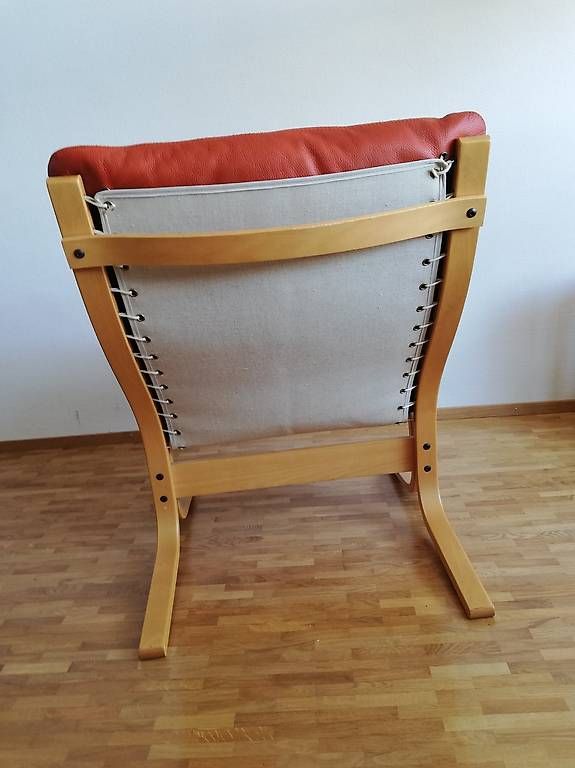 Poltrone: Westnofa Lounge Sessel 70er Leder klein – Usato da Rüschlikon venduto da Dedeh 3