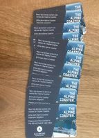 10 Bons pour lAlpine Coaster  Glacier 3000