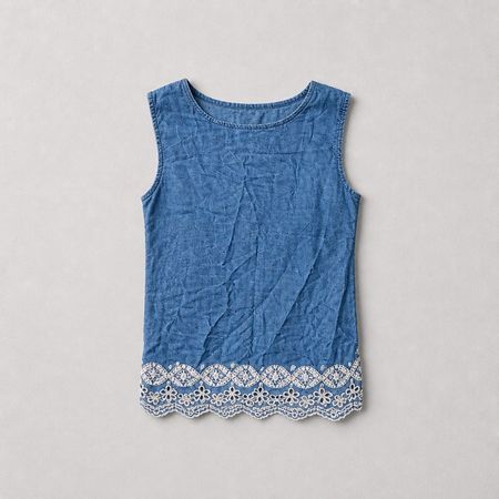Esprit - härziges T-Shirt / Top Gr. M Stickerei