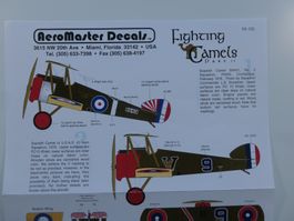 1/48 Sopwith Camel - RNAS und U.S.A.S. 1918 - 2 Versionen
