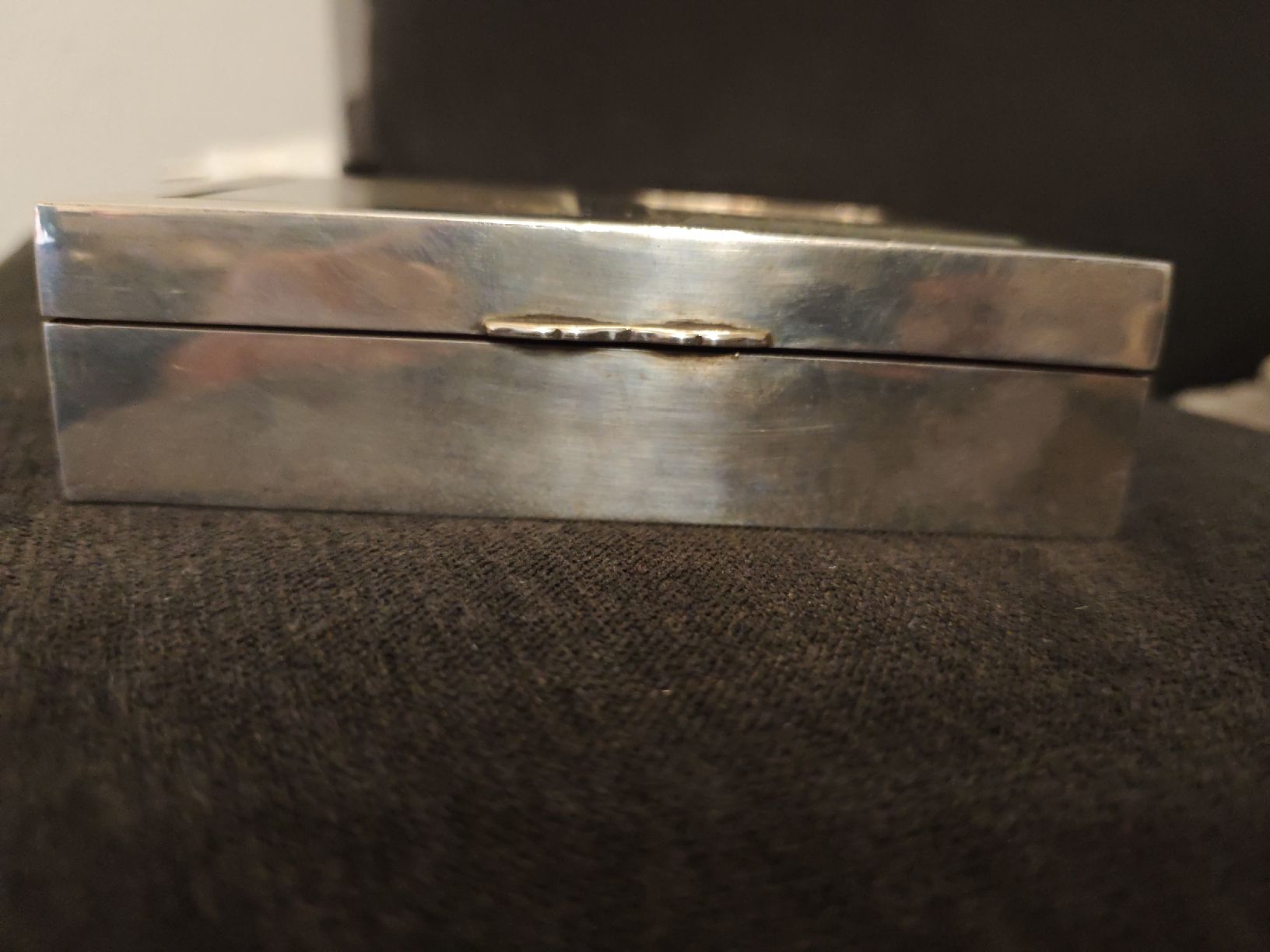 Dosen: Antique Silver box  925 Card Box with Playing Cards Set – Gebraucht aus St moritz von apog 3