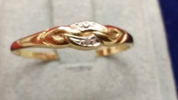 Anelli: Echt Gold 750 Mit Diamant – Usato da Adliswil venduto da prince65 7