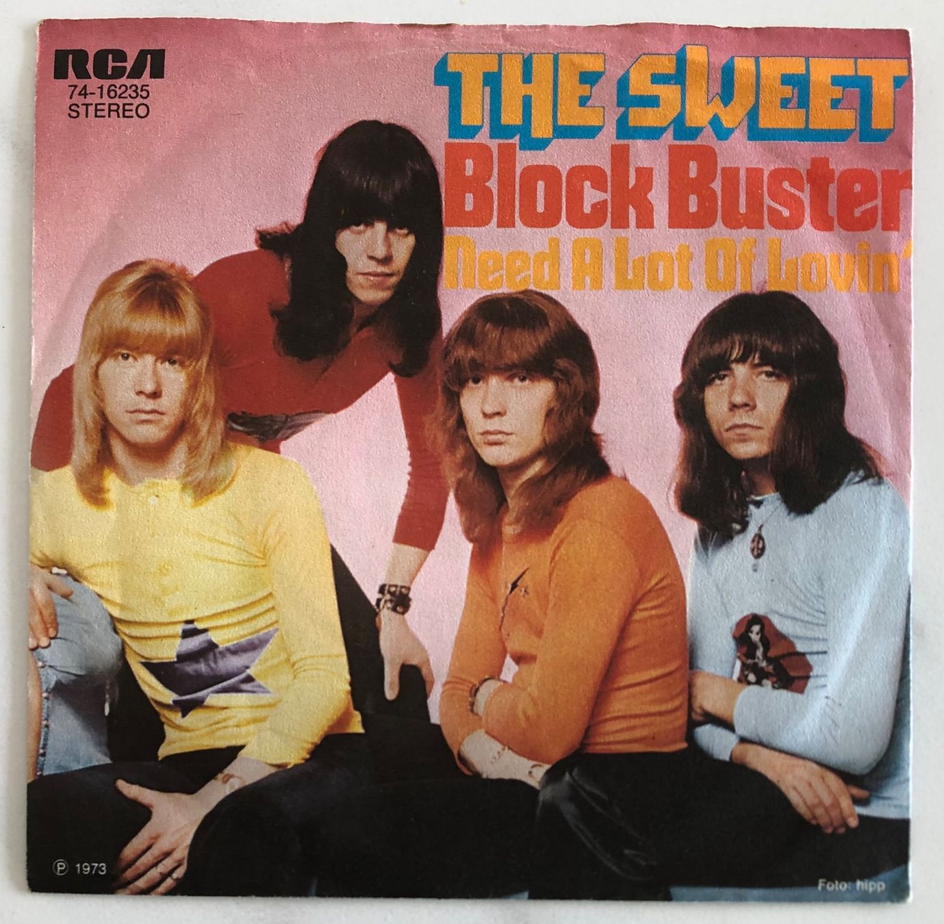 Dischi in vinile: THE SWEET - BLOCK BUSTER – Usato da Poliez-Pittet venduto da Newtown-Records 1
