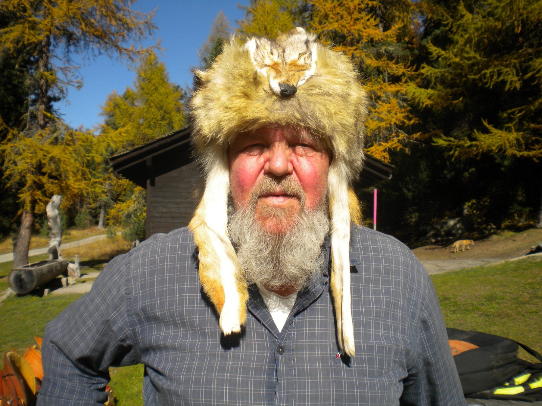 Copricapi, berretti & cappellini: Trapper Coyote Cap – Usato da Silvaplana venduto da burton016