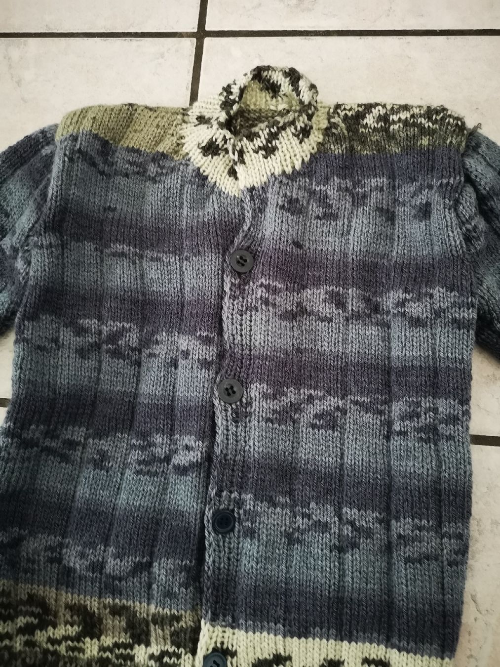Maglioni & Felpe: 2 x warme woll strick Pullover und strick Jacke gr. 104-110 – Nuovo (secondo la descrizione) da Sevelen venduto da gsandax 3