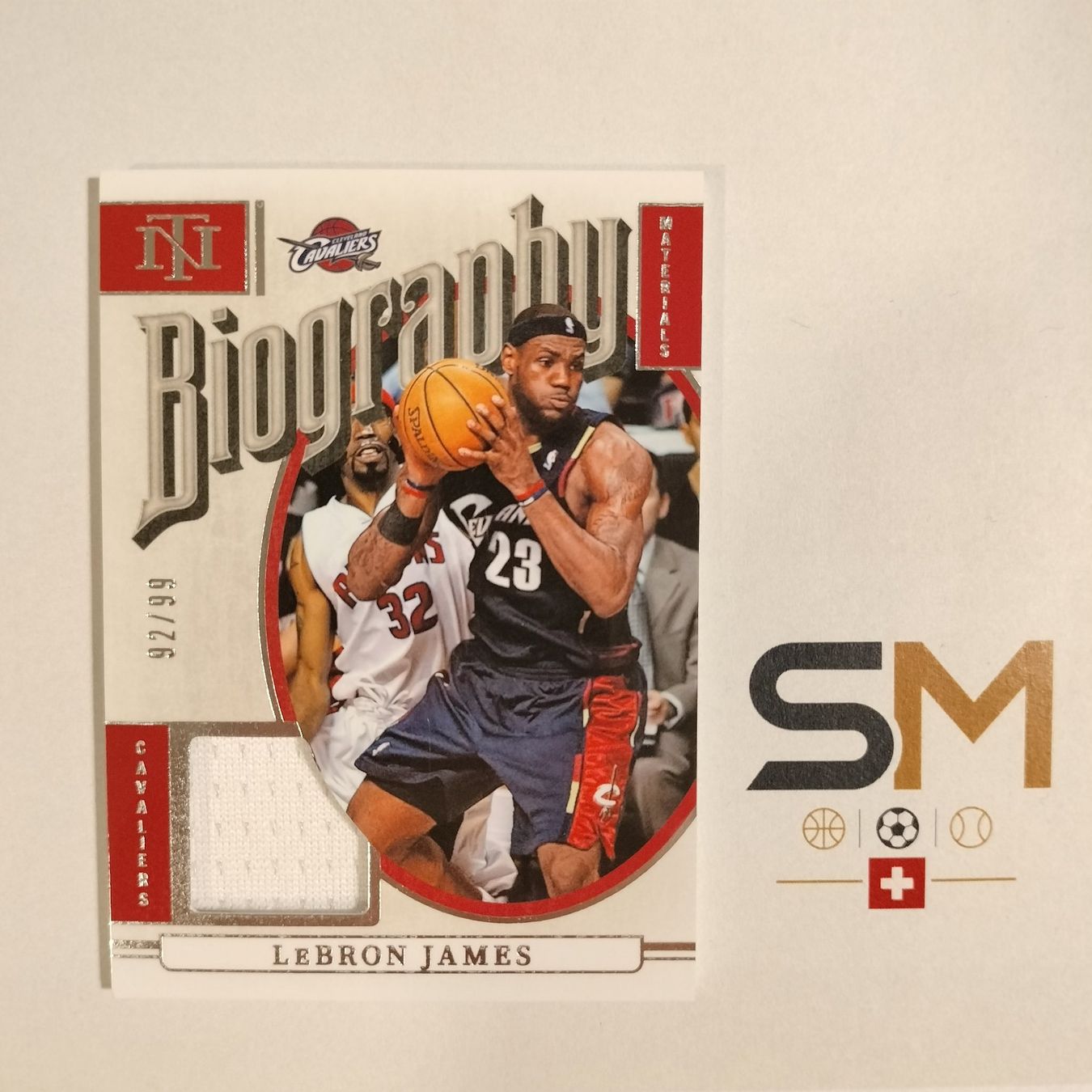 Panini Carte collezionabili: LeBron James Biography Materials /99 – Nuovo (secondo la descrizione) da Bern venduto da SportsMemos