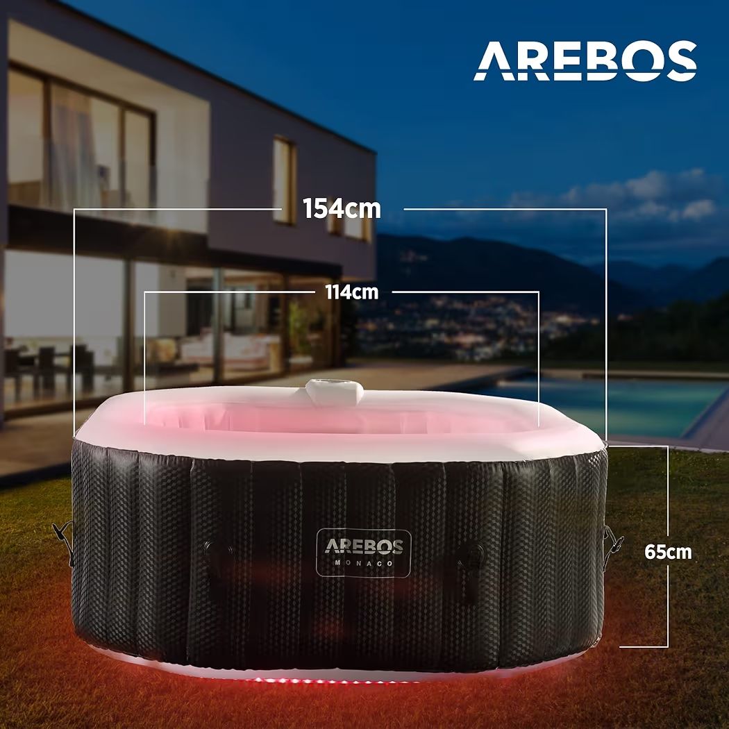Bains à remous: Arebos Whirlpool ,, Monaco" – Défectueux à Nebikon par warendiscount 1