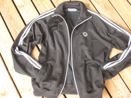 Original Fred Perry Trainingsjacke  - Schwarz – Gr. L  Top !