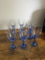 9 Vintage-Weingläser von Bormioli Rocco