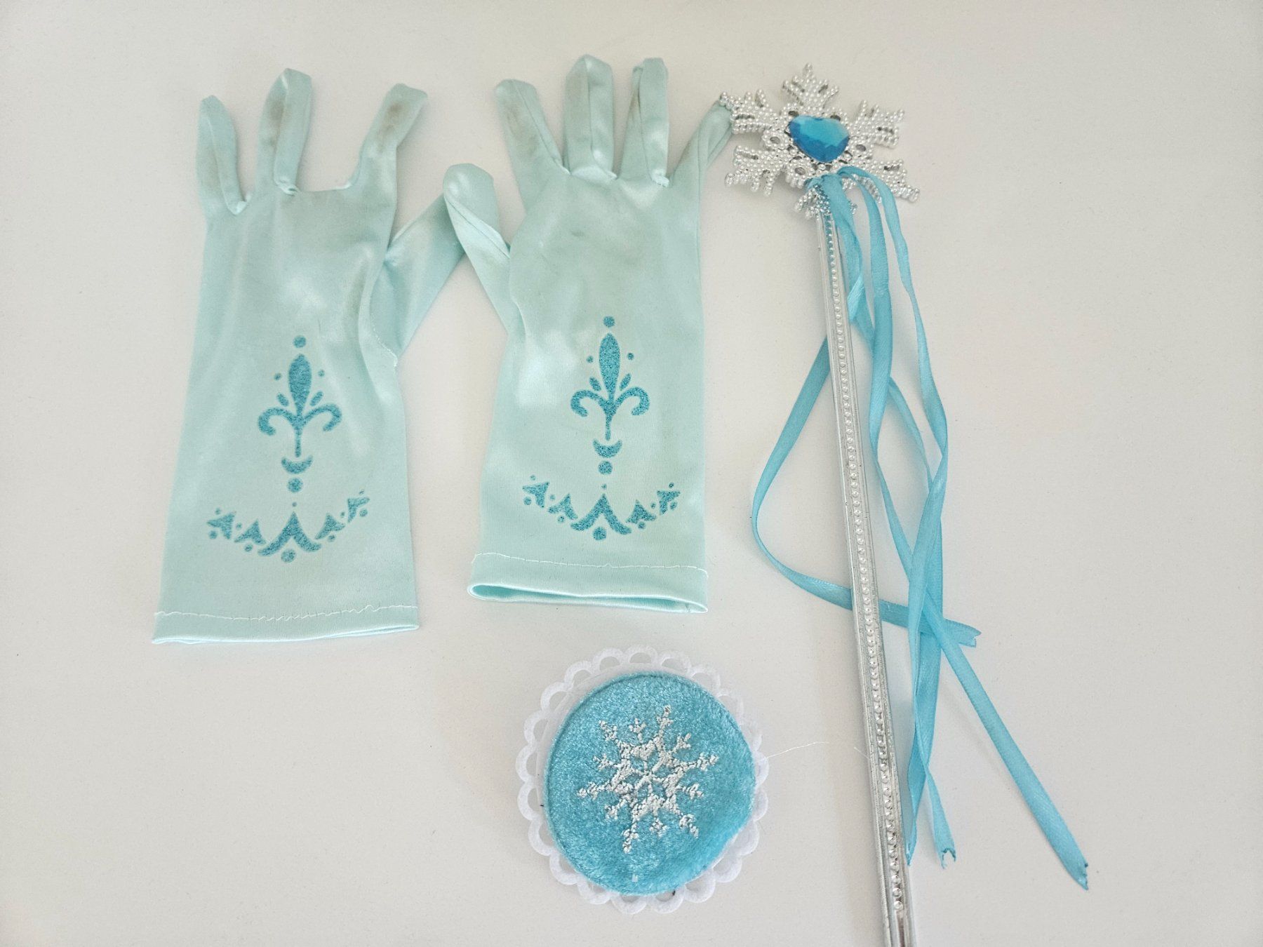Costumi: Frozen Anna & Elsa Kleid Gr. 110  mit Accessoires – Usato da Herrliberg venduto da Jummi 8