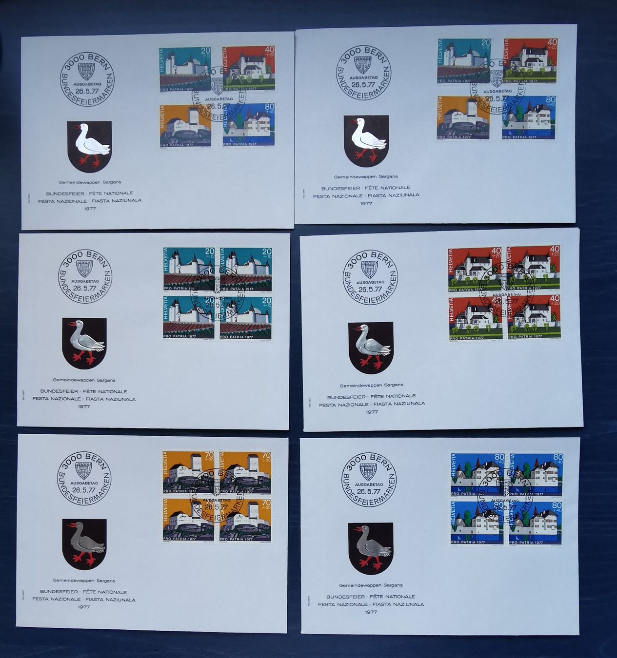 Alle Briefmarken: FDC PP 1977 – Neu (gemäss Beschreibung) aus Aadorf von Chnorli-Furz