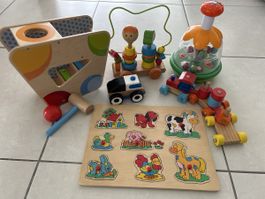 Holz Spielzeugpaket 0-4 Jahre
