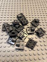 Lego 14x Technik Platten mit Pin Loch (2444)