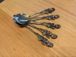 Vintage Mokka Löffel Silber 835er