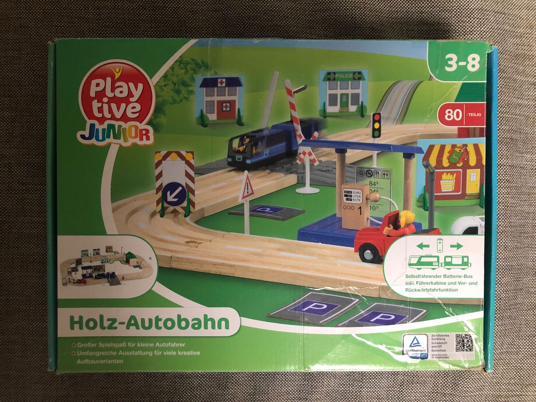 Spielzeuge: Playtive Junior Holz-Autobahn – Gebraucht aus Aarau von arra7 1