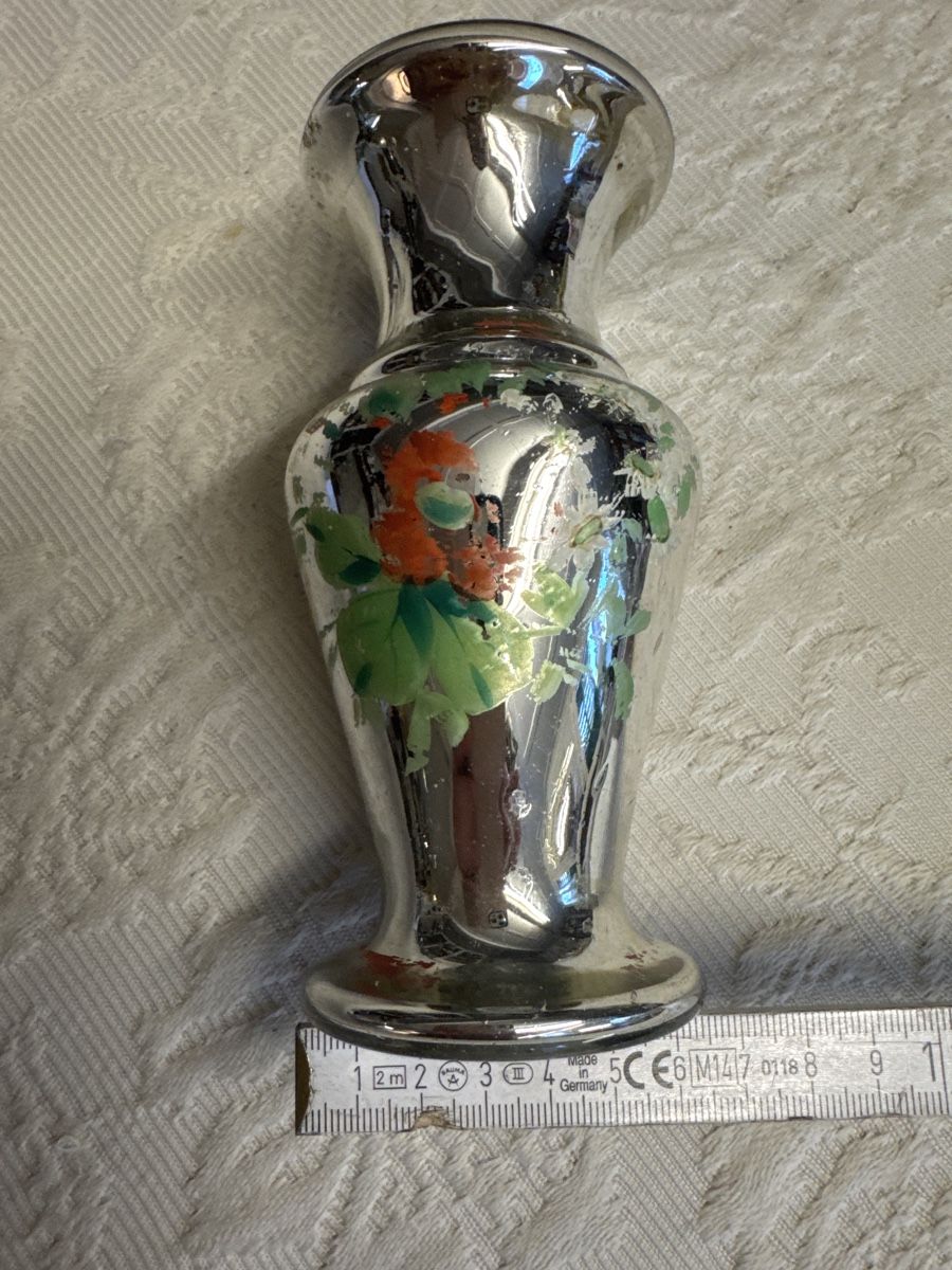 Bicchieri: Antike Bauernsilber Vase  handgemalt, selten – Usato da Gams venduto da ver_n7n9 1