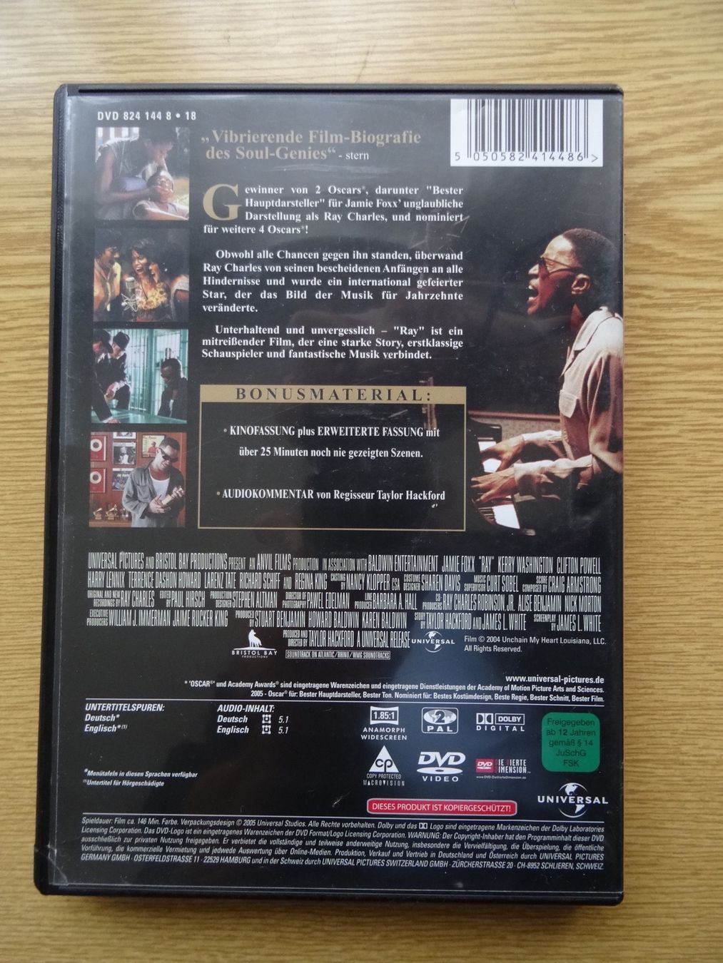 Alle DVDs: Ray- die Lebensgeschichte von Ray Charles DVD – Gebraucht aus Zürich von burdan 1
