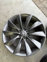 Tesla Model S 21” Sonic Carbon Grey Twin Turbine Felgen (4x)