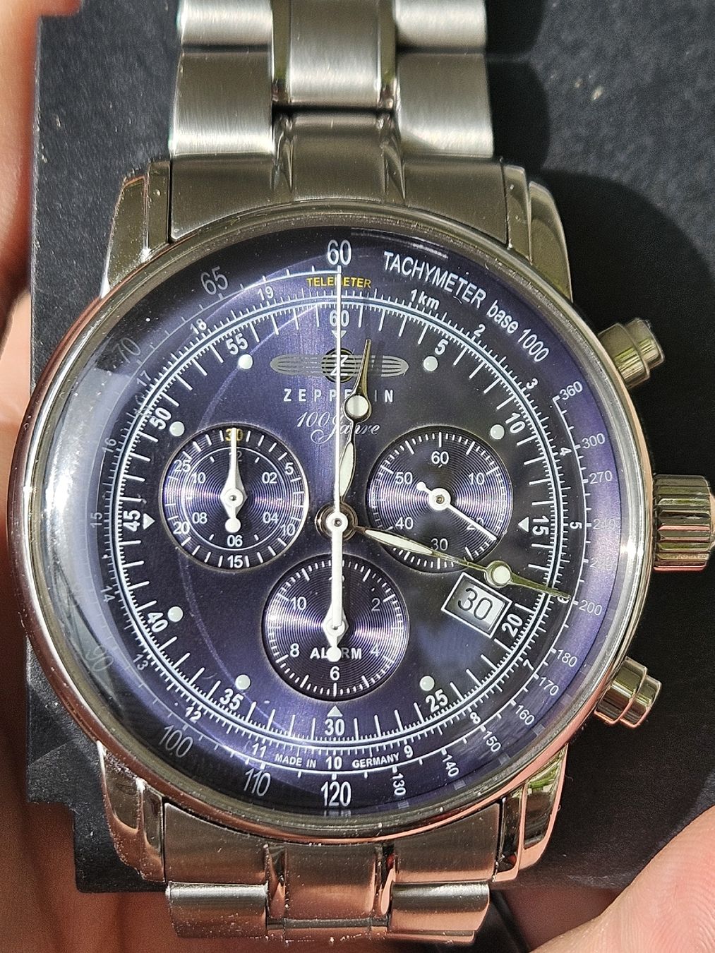 Zeppelin Orologi: 100 Jahre Zeppelin - Blau – Usato da Thun venduto da Silverchair41