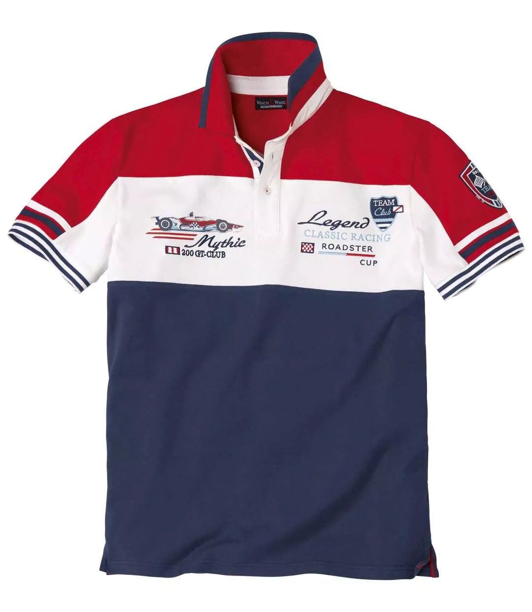 Magliette Polo: Poloshirt Mythic Racing mit Stretch-Effekt – Nuovo (secondo la descrizione) da Sursee venduto da k12g223 2
