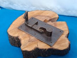 1 schöne antike Tor Falle, Schmiedeisen (LOT3262X#TBS1)