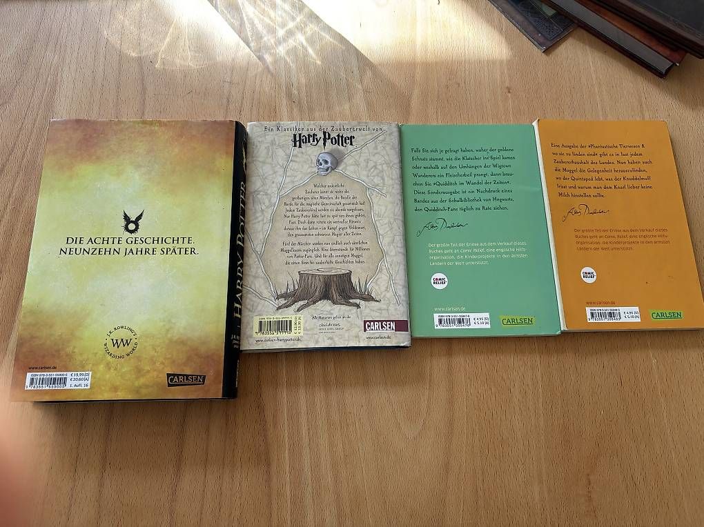 Libri: Harry Potter Bücher Lot – Usato da Basel venduto da sin_5npn 2