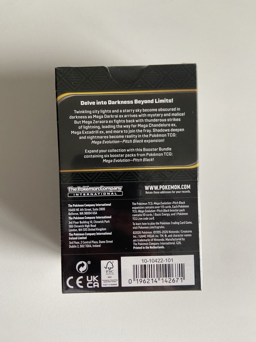 Pokémon Cartes à collectionner: pokemon pitch black booster bundle – Neuf avec emballage d'origine à Stäfa par JamesO03 1