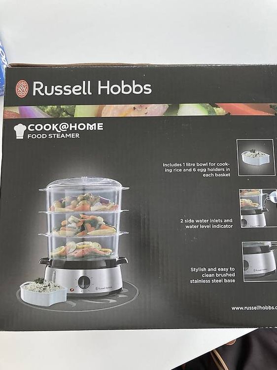 5-Etagen Dampfgarer Edelstahl 28cm - Dämpftopf Mit Glasdeckel Für Küche