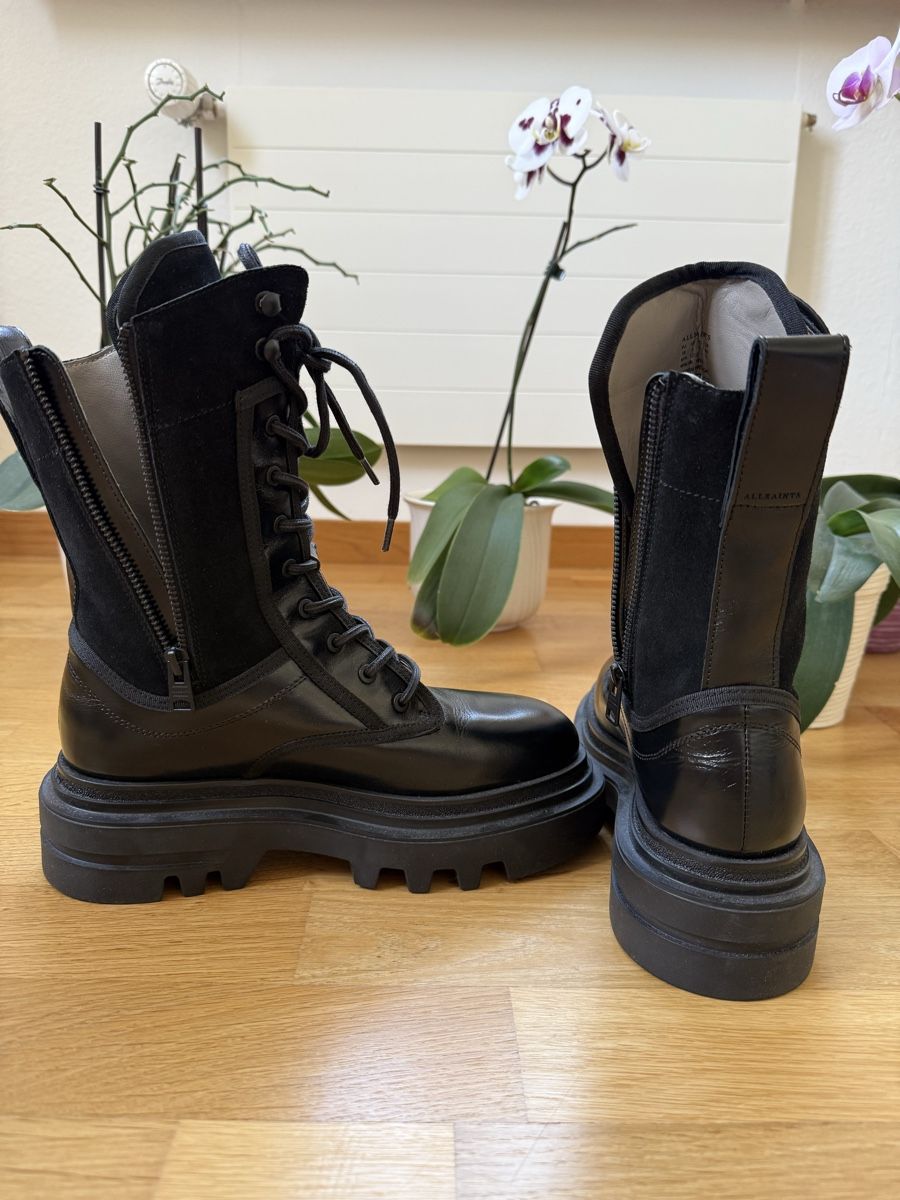 Allsaints Scarpe da donna: Stiefel AllSaints, Gr. 38 – Nuovo (secondo la descrizione) da Zürich venduto da parmiggiano 1