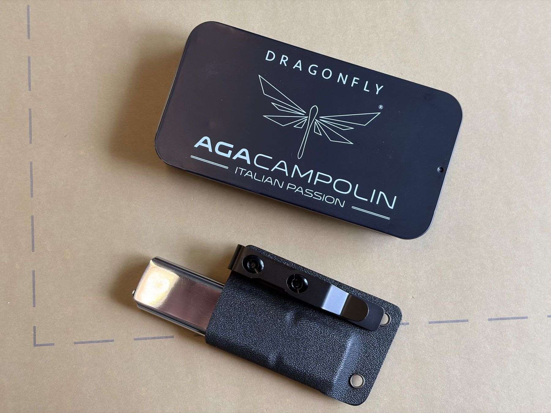 Accessori: AGA CAMPOLIN DRAGONFLY MIT KYDEX – Usato da Flums venduto da alpine.fieldnotes 6