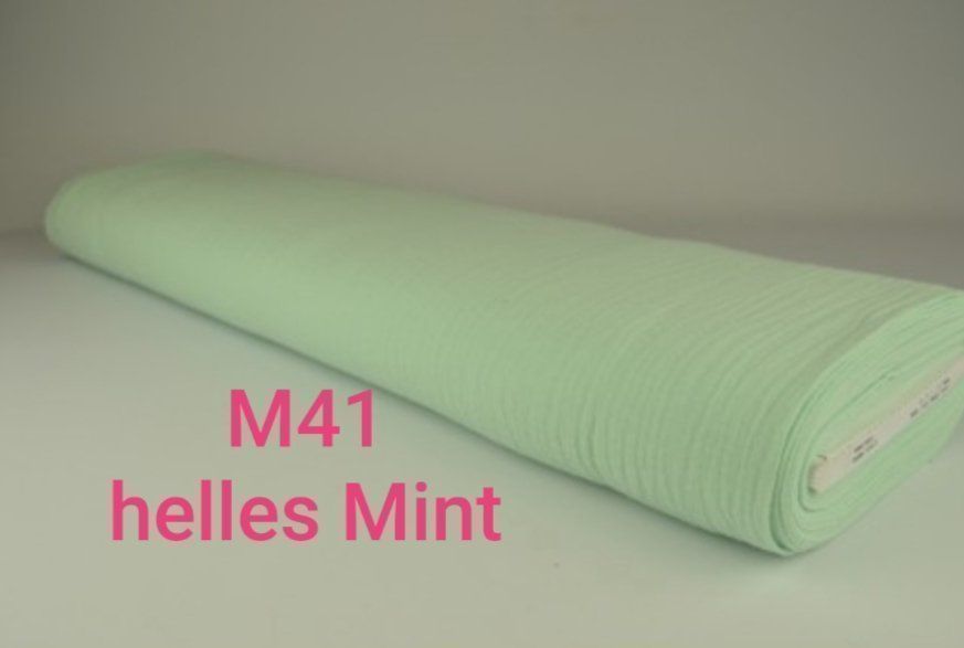 Stoffe: Musselin Helles Mint – Neu und originalverpackt aus Steg im Tösstal von J.Kreisl