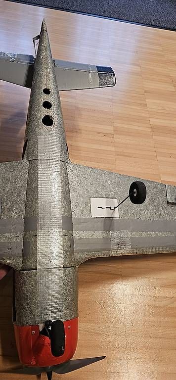 RC Modellbau: RC Motorflugzeug T-28 Trojan – Gebraucht aus Affoltern am Albis von mae_6gww