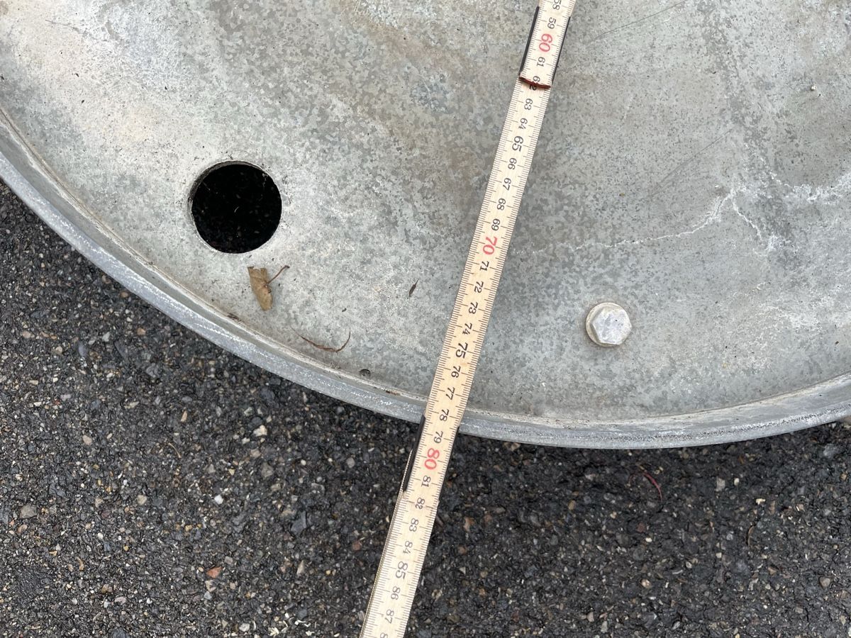 Sottobicchieri: Pflanzen-Rollbrett, Topf-Untersetzer mit Rollen, 80cm – Usato da Bertschikon Gossau venduto da BAUSTOFFHANDELbucher 2